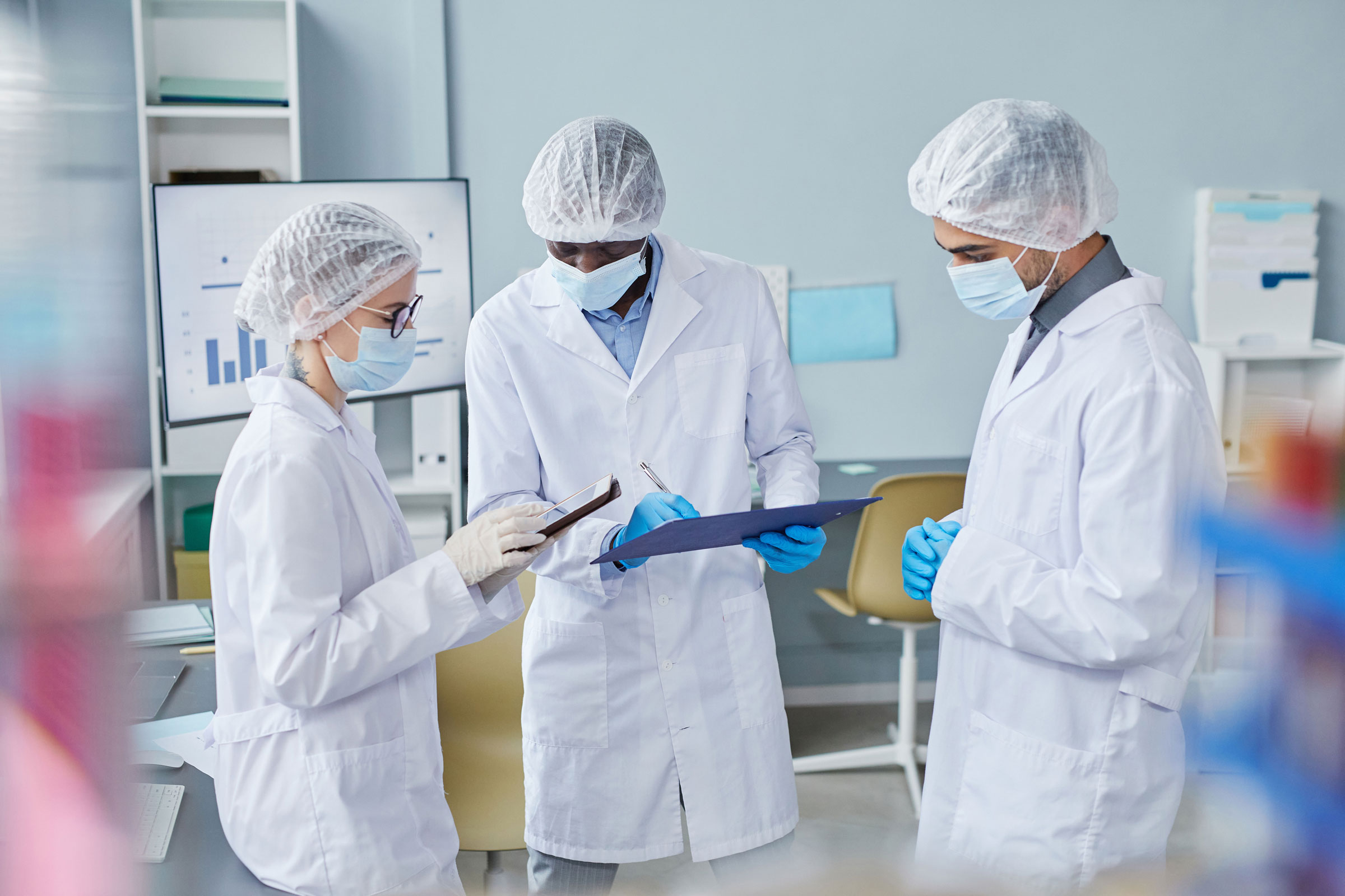 research in the lab